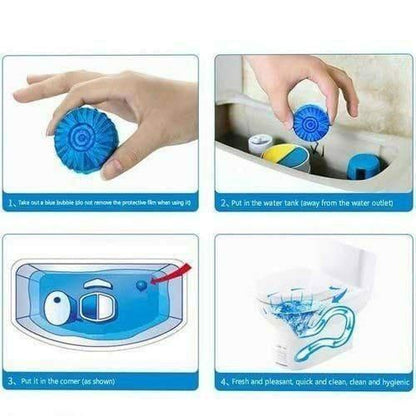 Wheel Toilet Cleaner Tablets